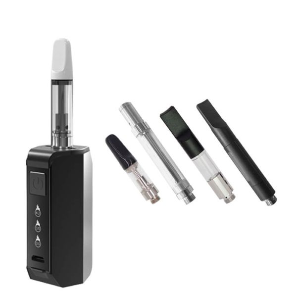 wholesale dab carts pen wax dabber GVP3 battery attached atomzier