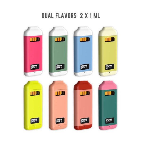 smart cart vape delta 9 carts Dual Flavor 2 gram cartridge DX